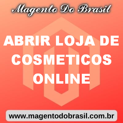 Abrir Loja de Cosméticos Online